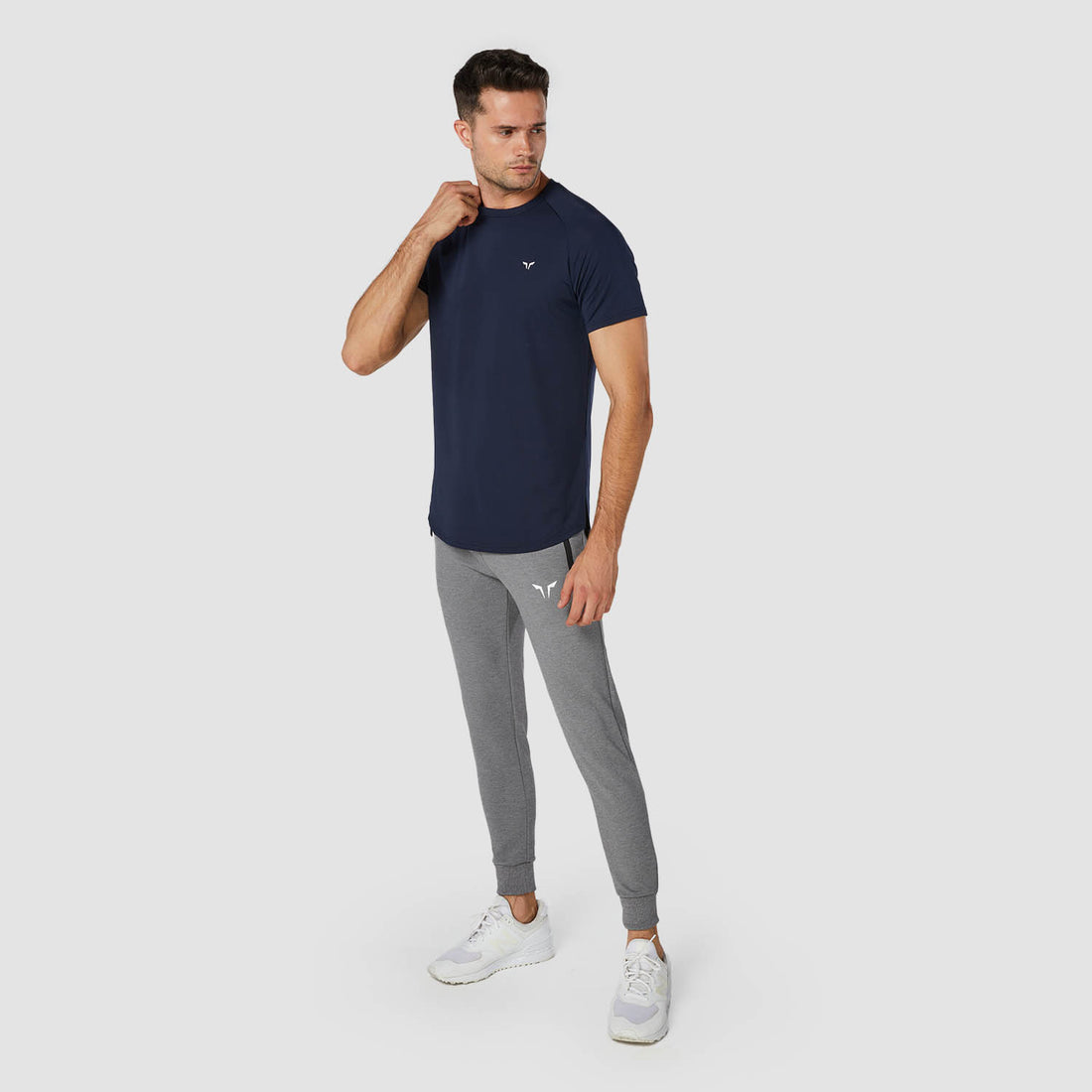 CORE MESH TEE - NAVY